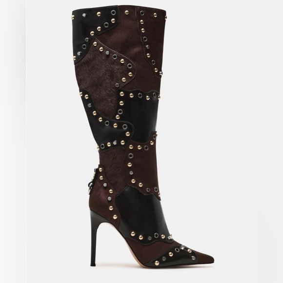 Steve Madden Shoes - Steve Madden Revive Studded Boots (Real pics included)